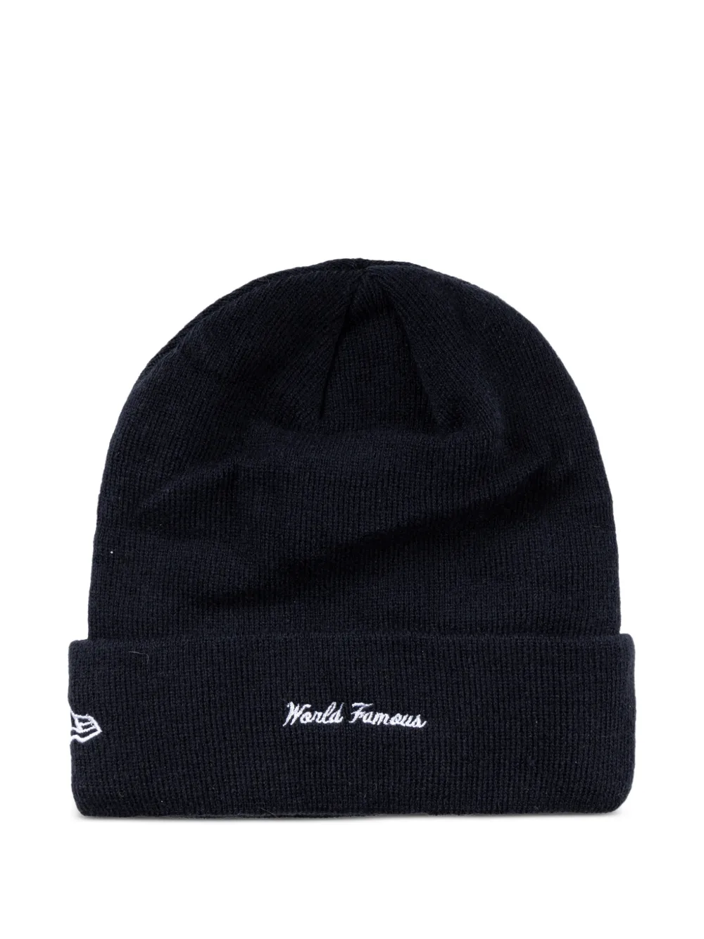 Supreme New Era logo-patch beanie - Blu