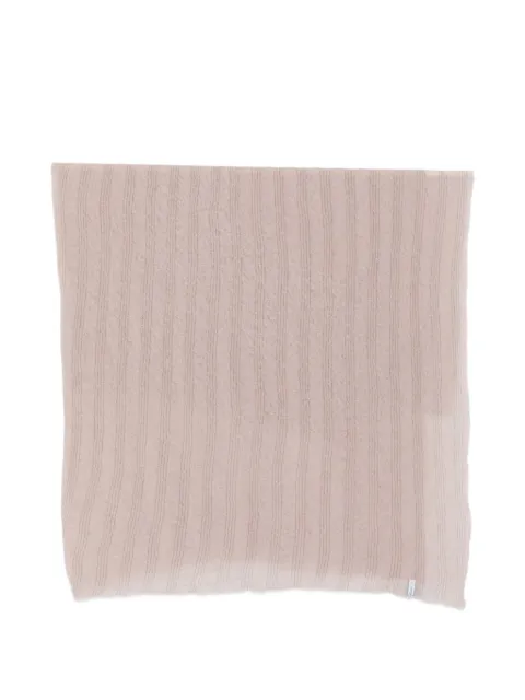 PIN1876 lurex-detail striped scarf