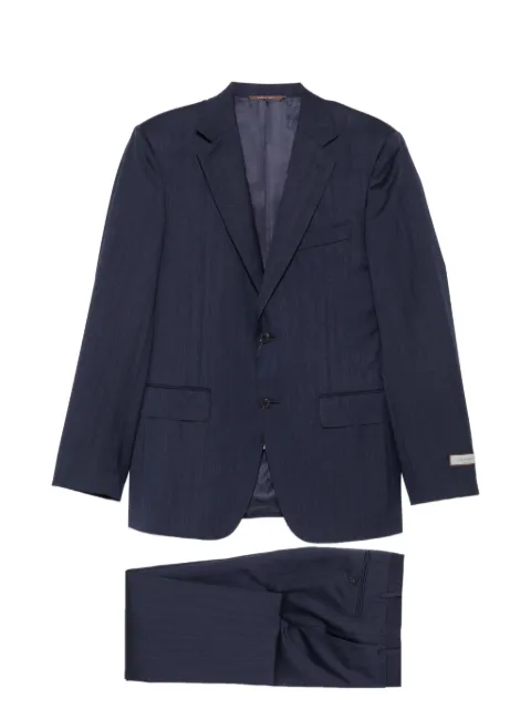Canali Terno chevron de lã