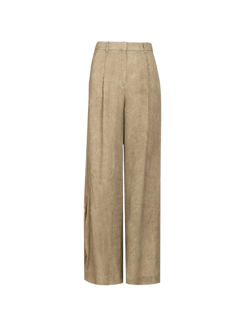 Hui Hui Marigold wide-leg trousers - Toni neutri