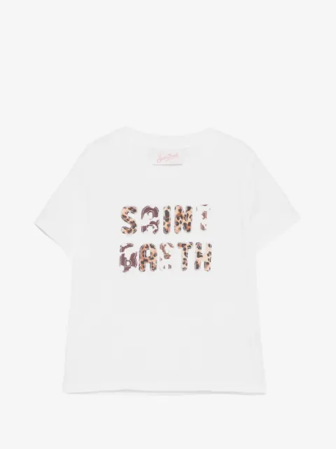 MC2 Saint Barth Kids playera con parche del logo