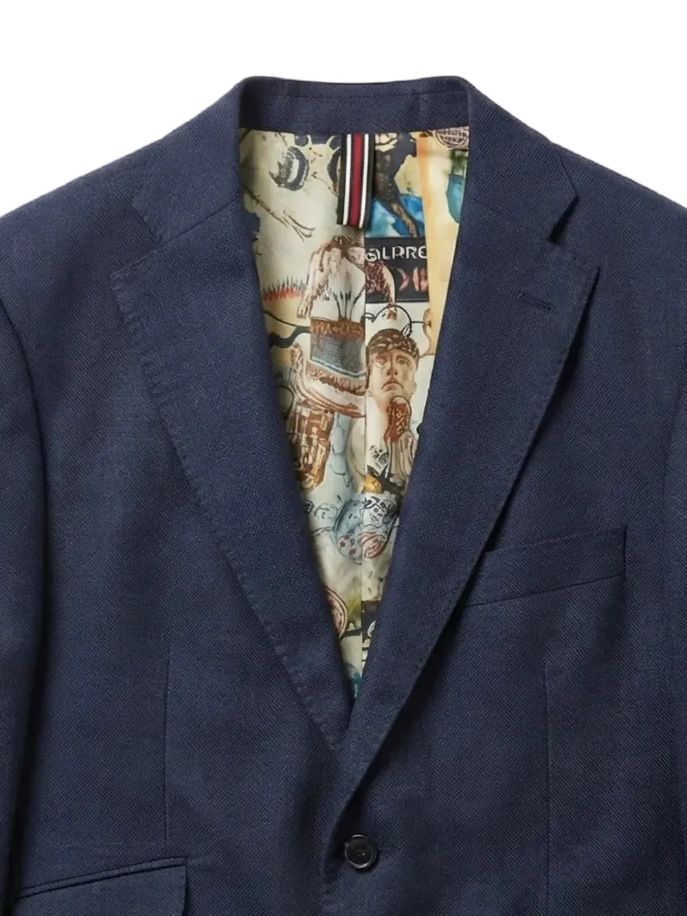  Abseits Blazer Con Botones - Azul 