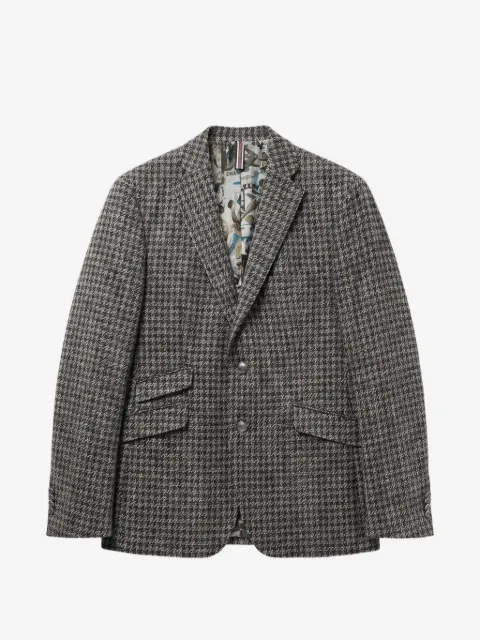 ABSEITS blazer con estampado pied de poule