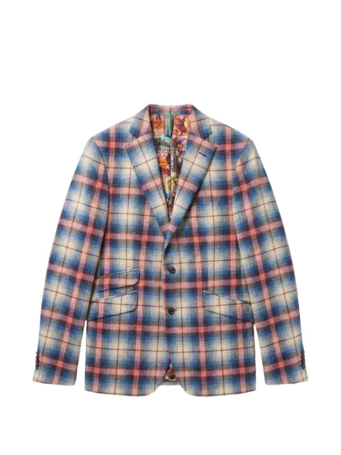 ABSEITS plaid-check blazer