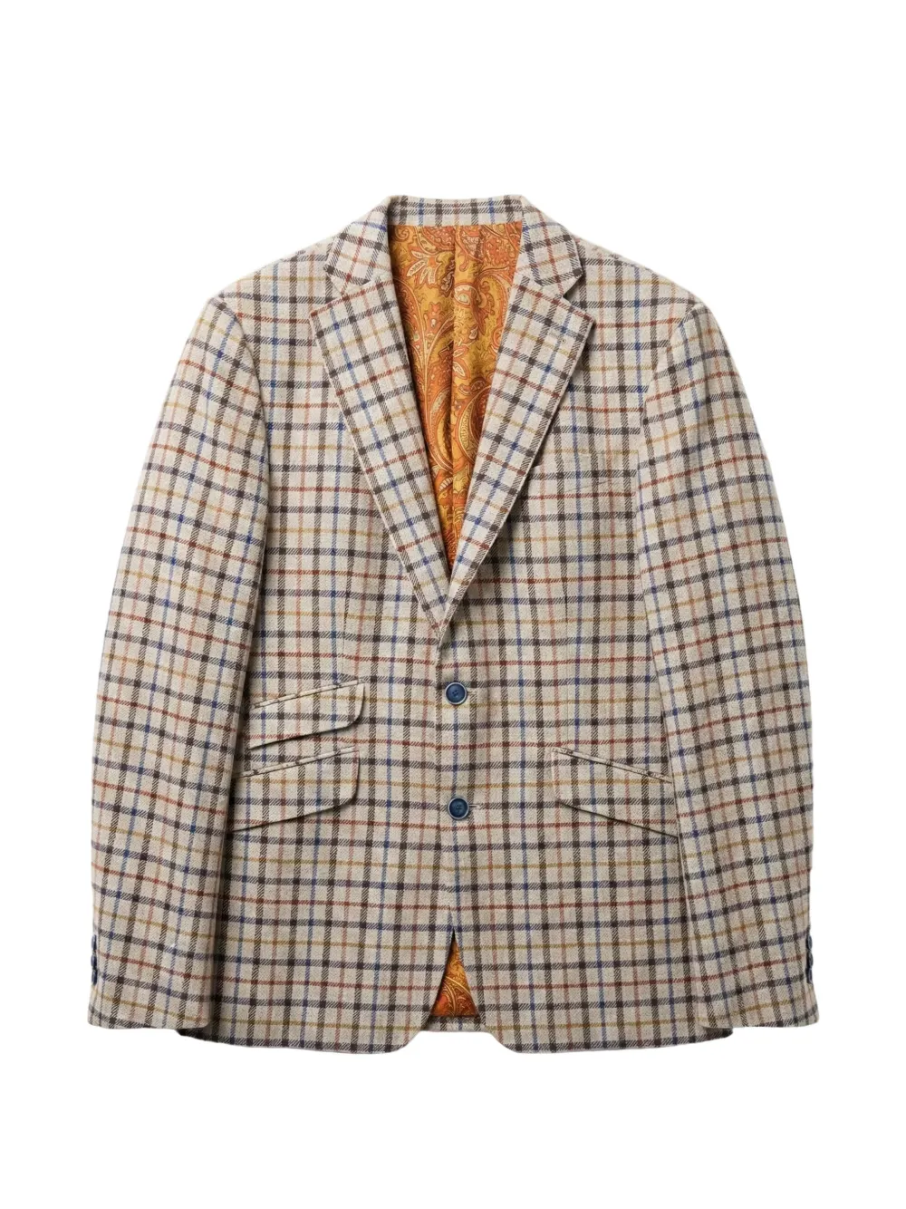 ABSEITS Club Check tailored blazer - Neutrals
