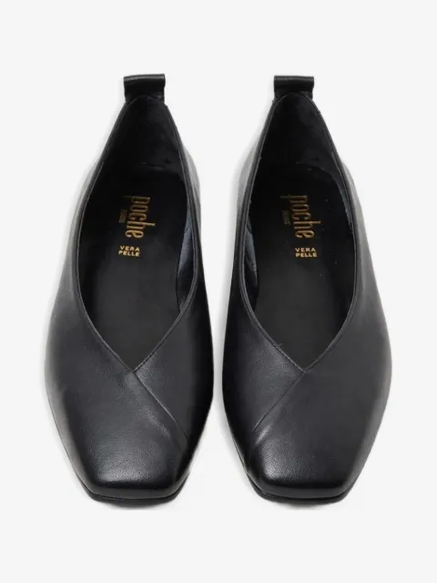 Poche Paris square-toe ballet flats