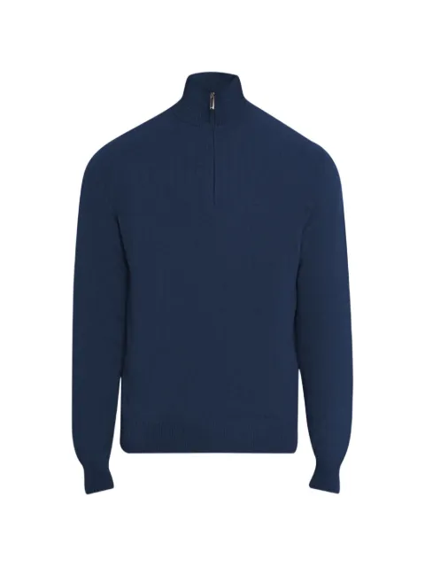 Massimo Alba quarter-zip knitted sweater