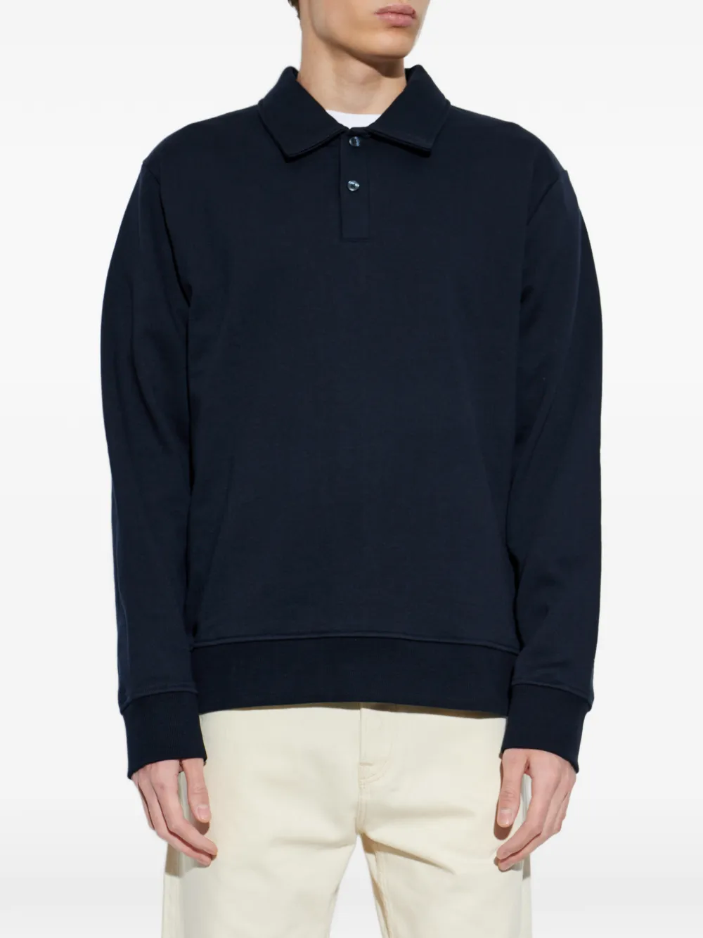  Samsoe Samsoe Polo Samarcel En Jersey - Bleu 