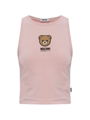 Moschino ピンク タンクトップ Moschino トップ/タンクトップ - ダークピンク|170794211213