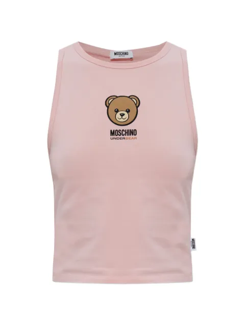 Moschino Teddy Bear patch tank top