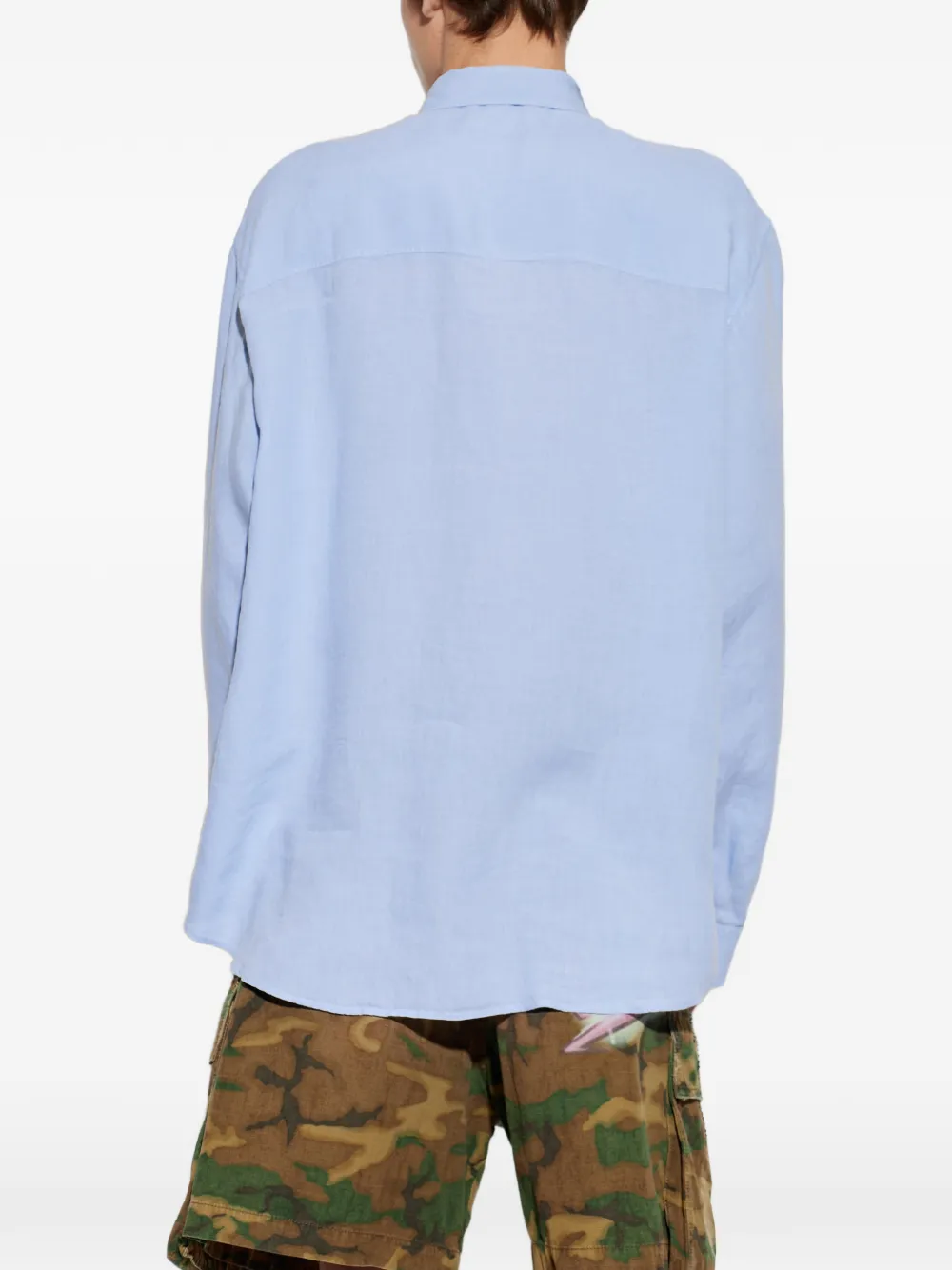 DSQUARED2 Overhemd met knopen Blauw