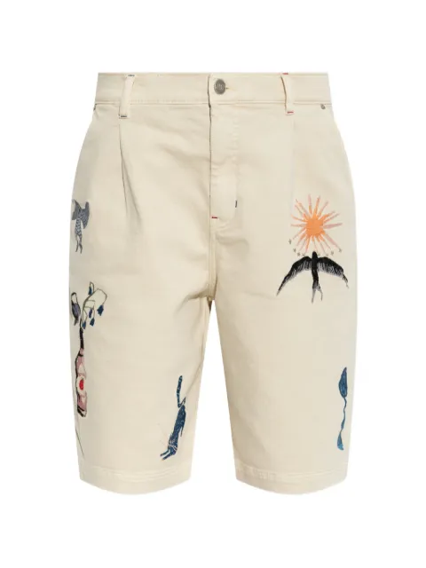 MUNTHE Breyla embroidered-detail shorts