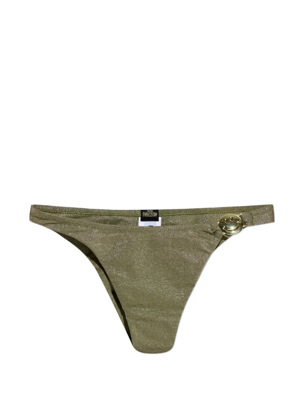 Moschino x Smiley bikini bottoms - Verde