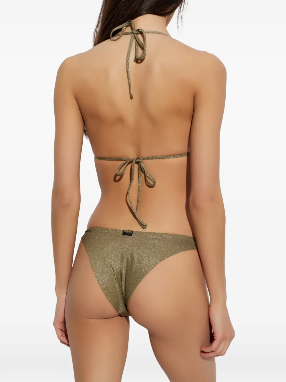  Moschino X Smiley Slip Bikini - Verde 
