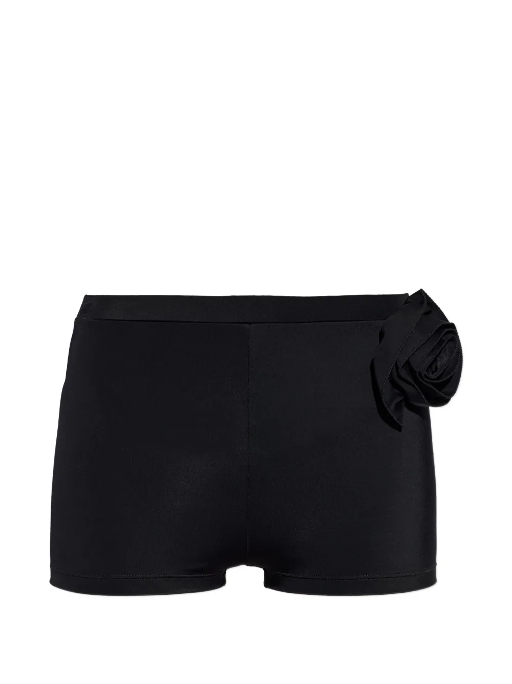 Moschino floral-detail bikini shorts - Nero