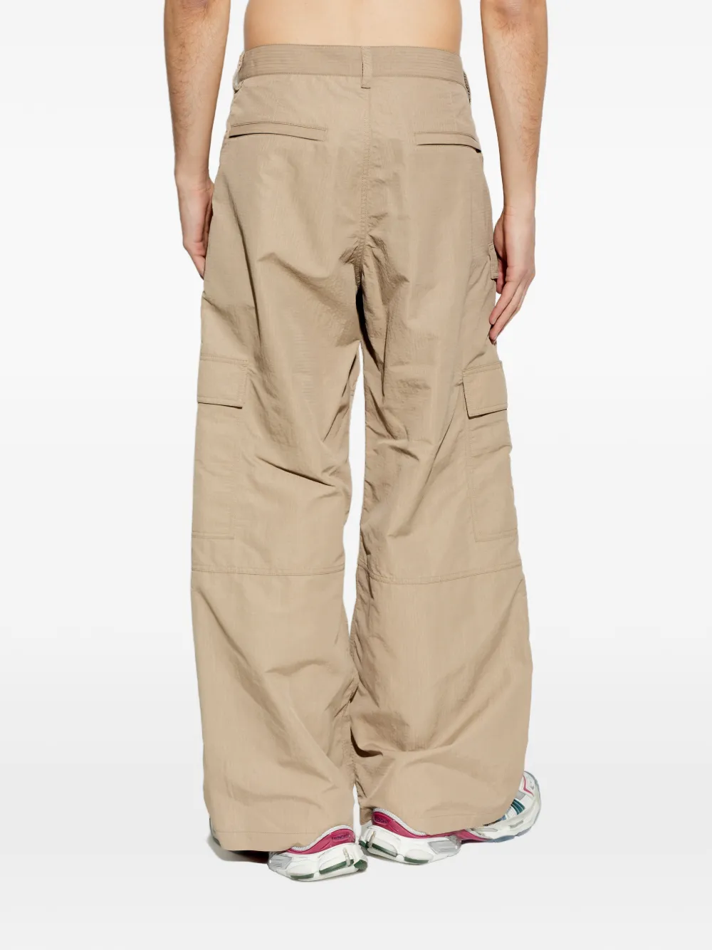 Balenciaga Cargo broek met ripstop-textuur Beige