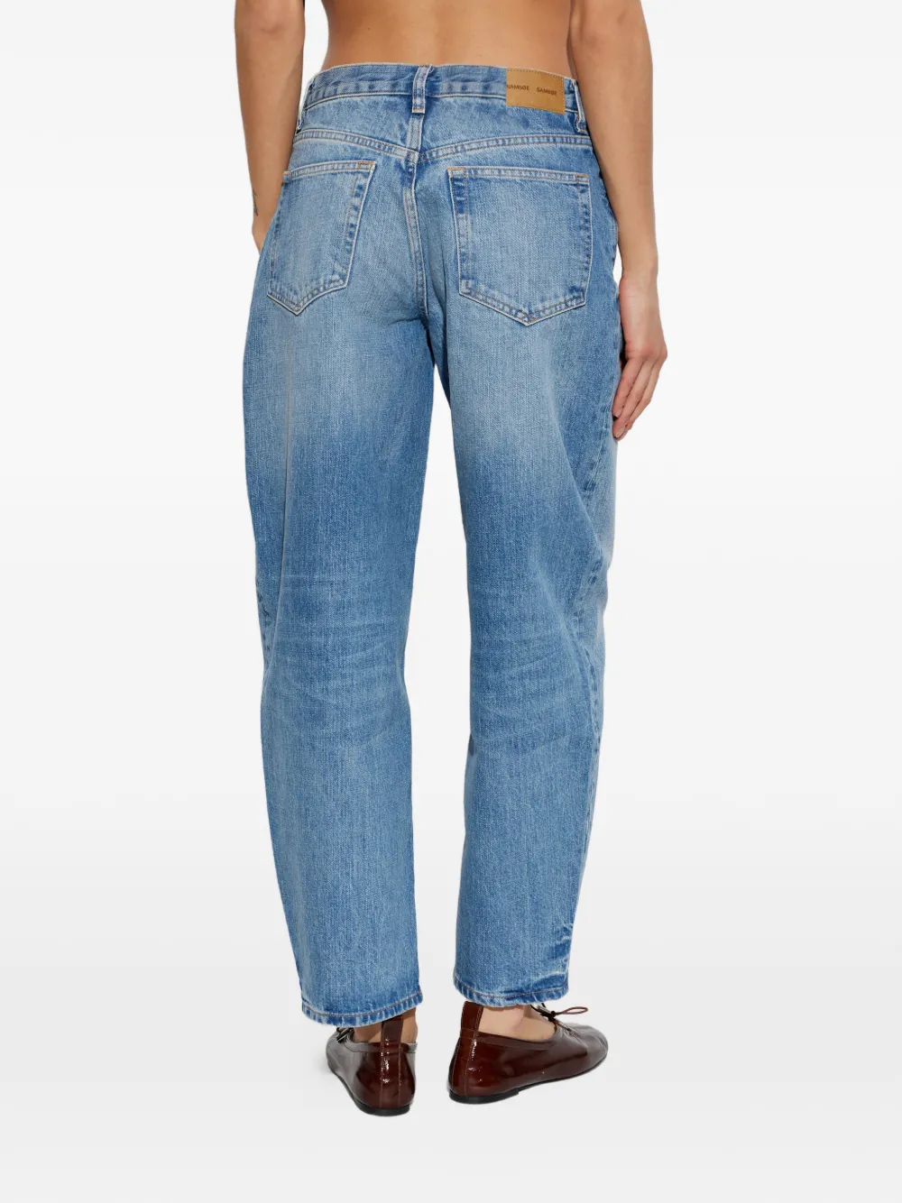 SAMSOE Saveyra jeans met zak Blauw