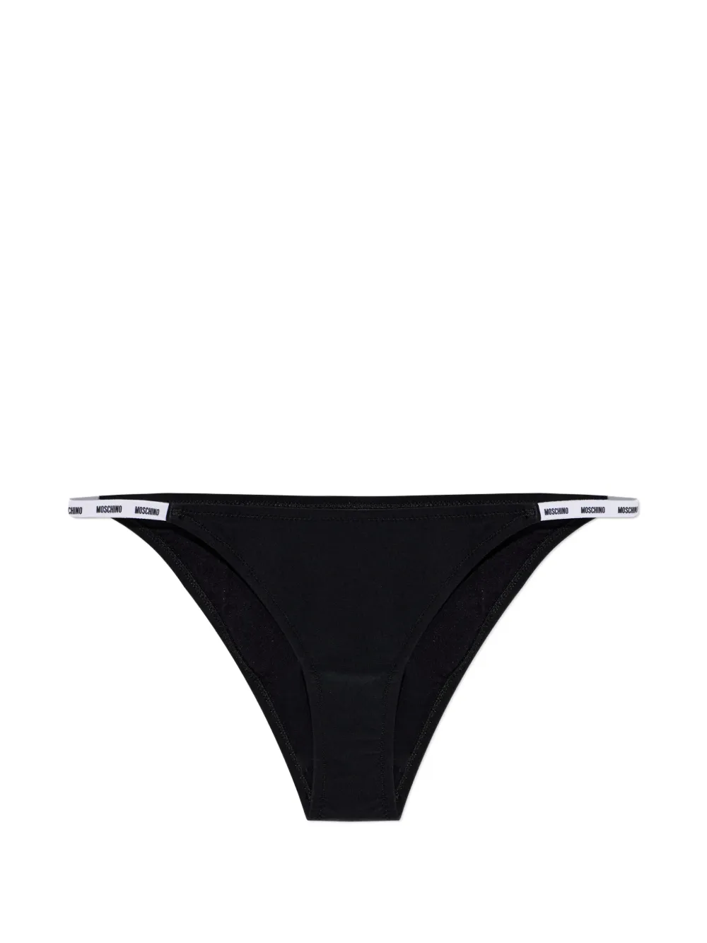Moschino logo-detail bikini bottoms - Nero