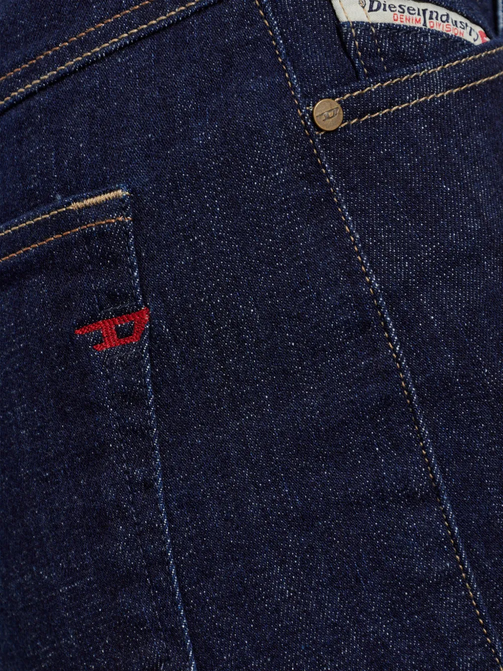 Diesel 1973 D-Part flared jeans Blauw