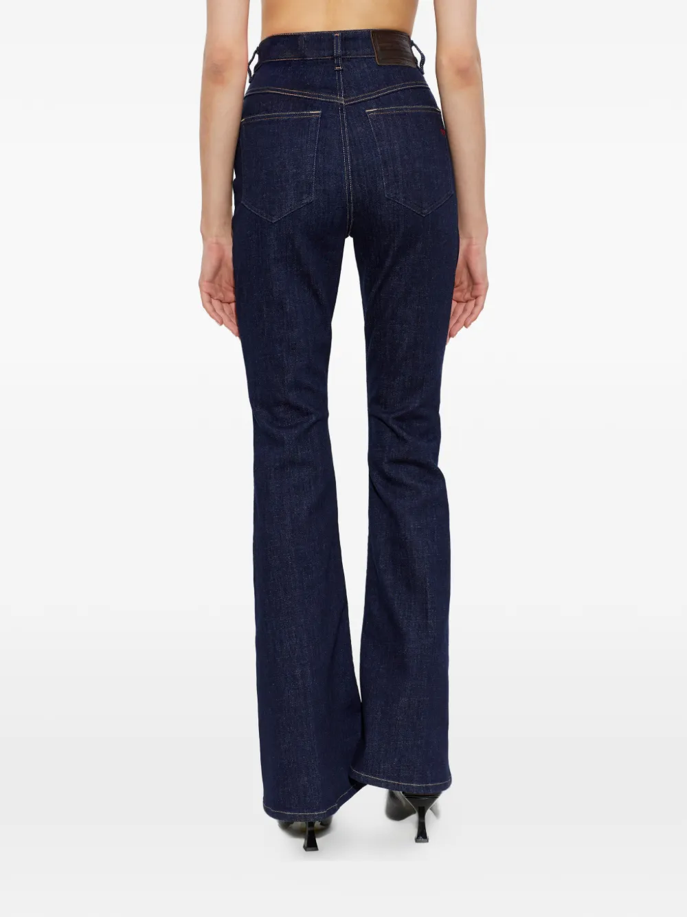 Diesel 1973 D-Part flared jeans Blauw