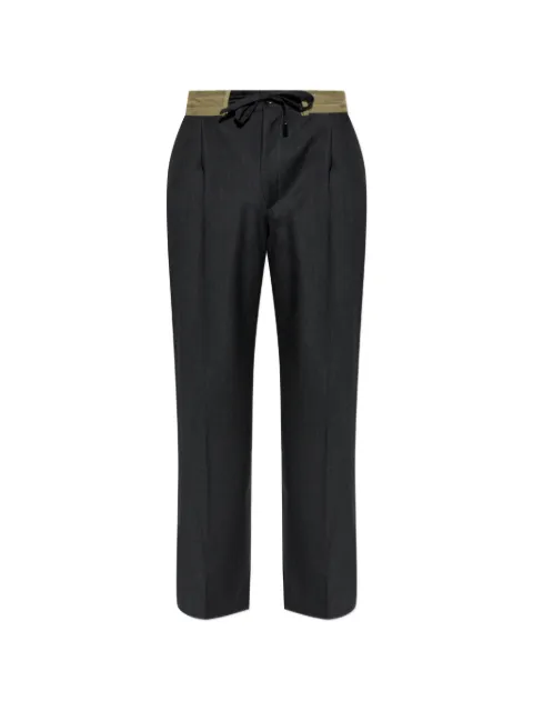 Dolce & Gabbana drawstring-waist pleated trousers