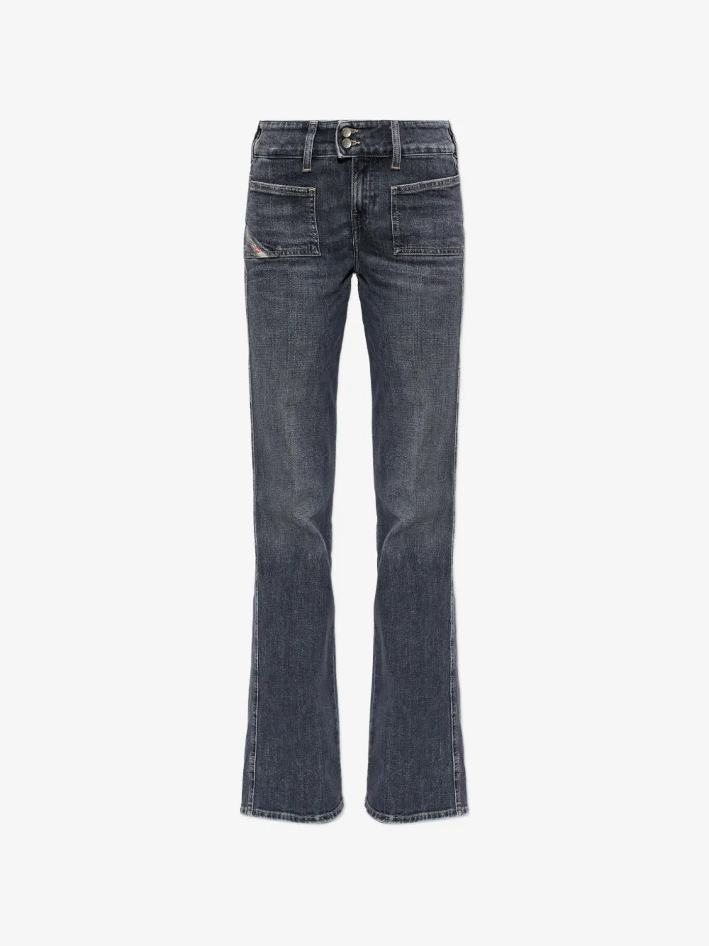 D-Hush patch-pocket jeans