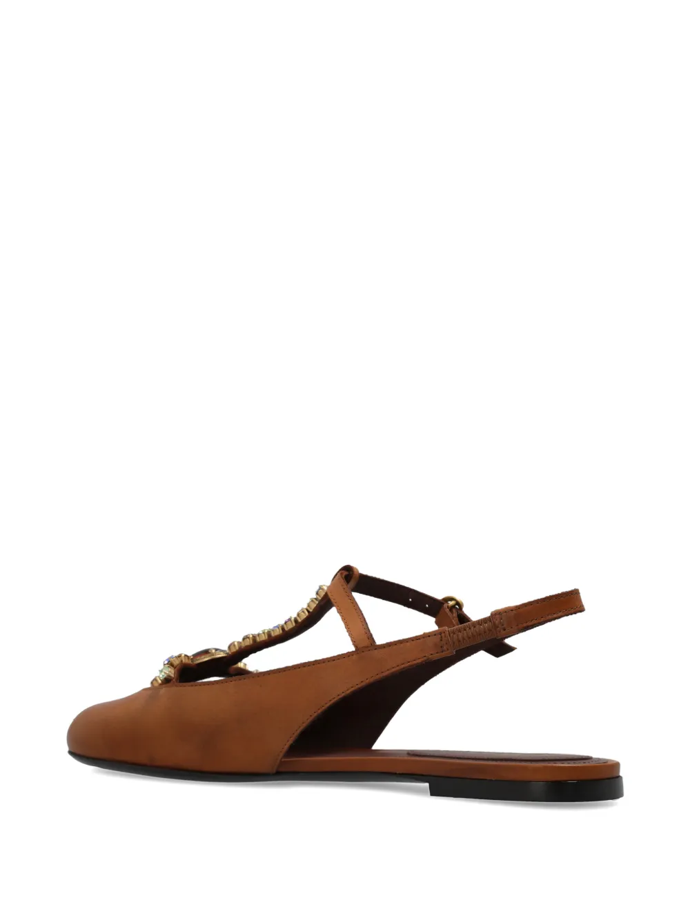 ETRO Leren pumps Bruin