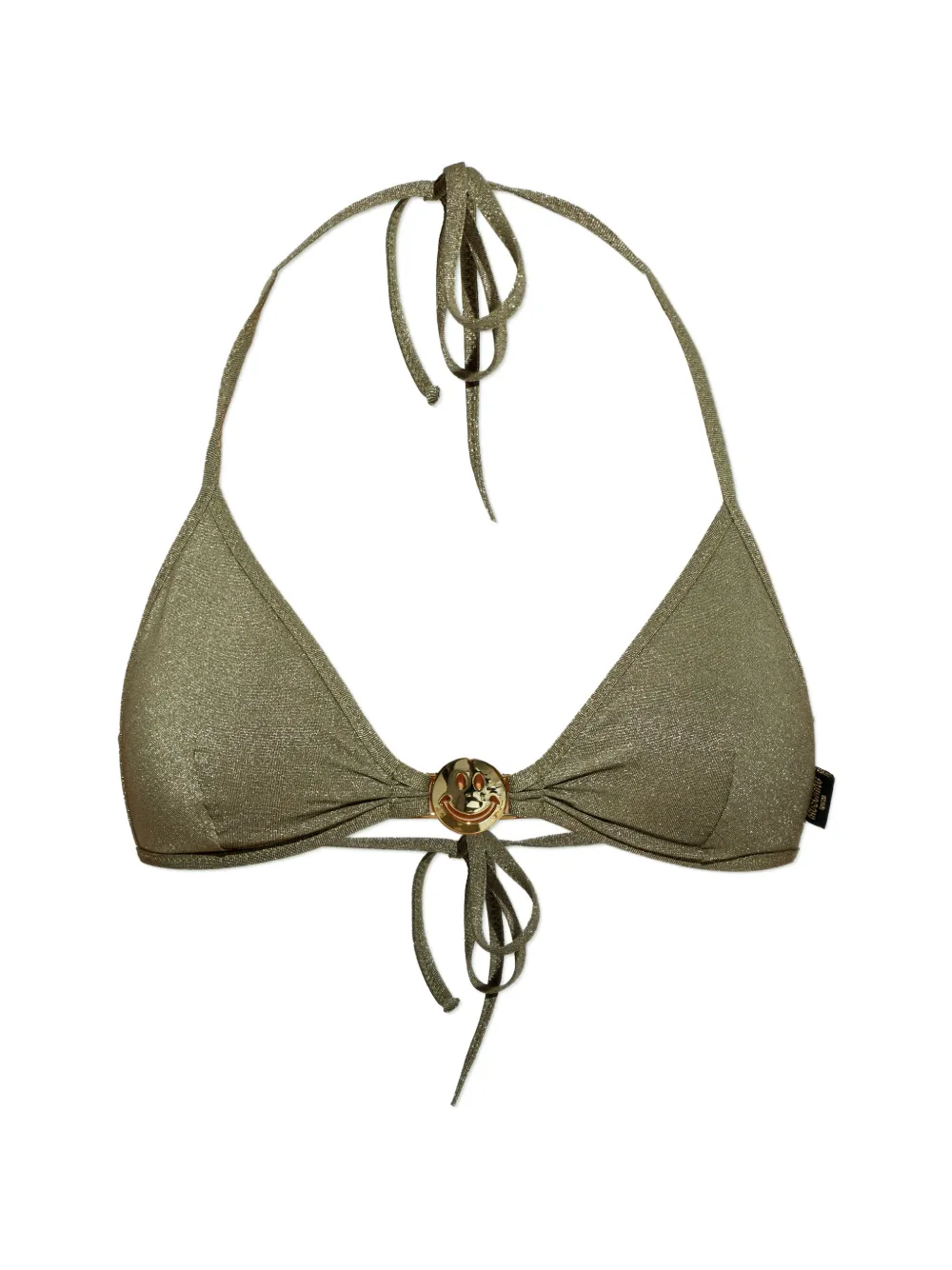 Moschino x Smiley bikini top - Grün