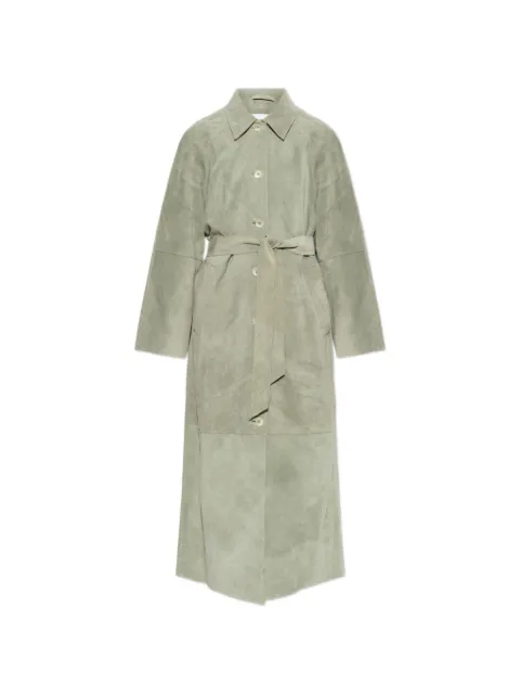 SAMSOE SAMSOE Sarae belted suede coat