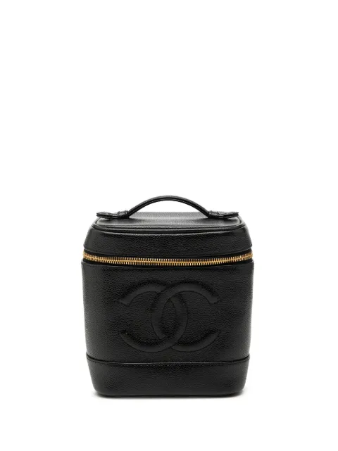 CHANEL Pre-Owned cosmetiquera CC Caviar Case 2002-2003