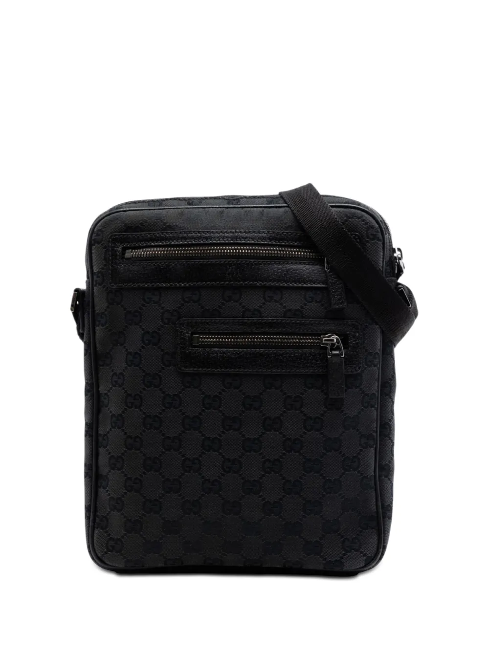 Gucci Pre-Owned 2000-2015 GG Canvas crossbody bag - Nero