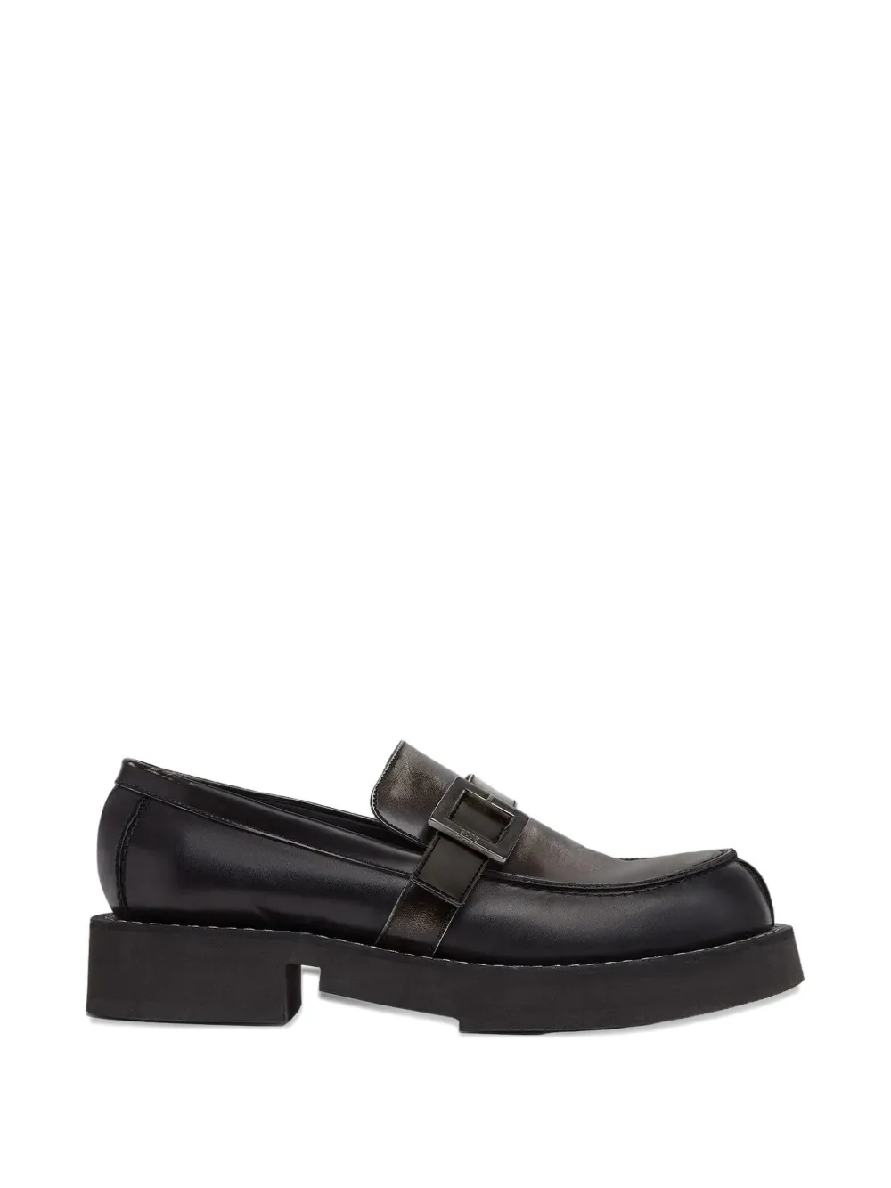 GCDS Clarks buckle-fastening loafers - Black
