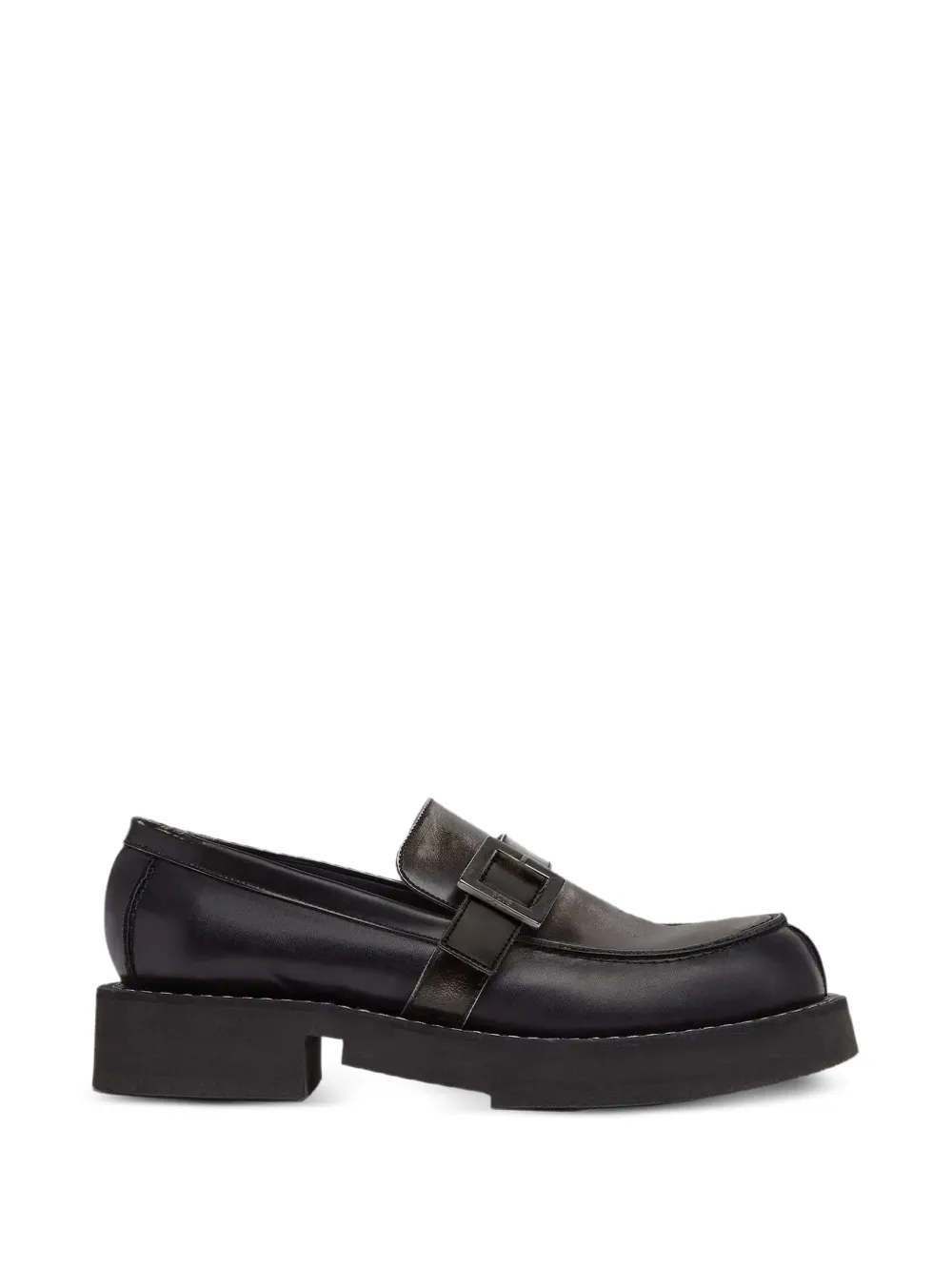 GCDS Clarks buckle-fastening loafers - Nero