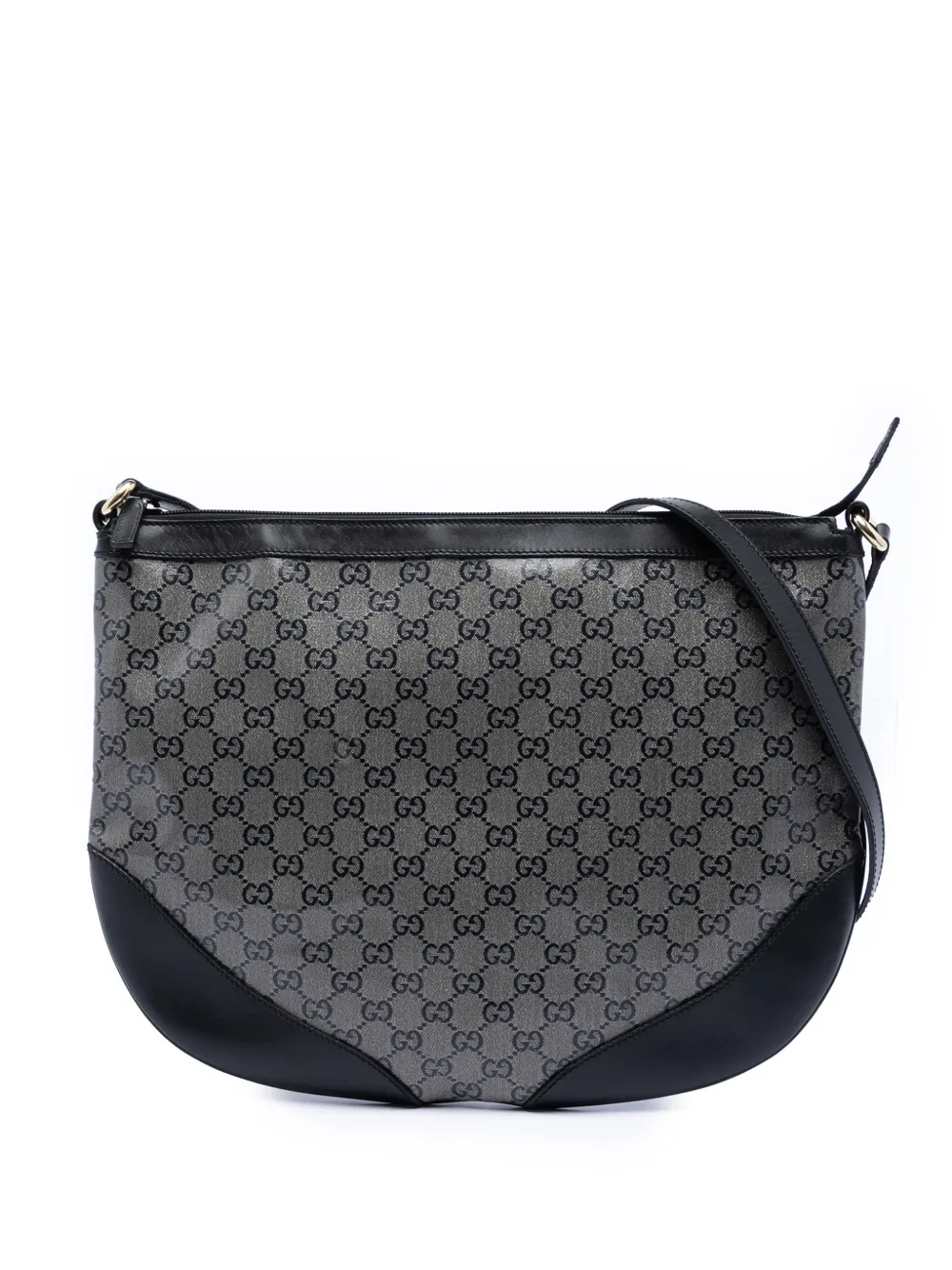 Gucci Pre-Owned 2016-2026 GG Crystal crossbody bag - Grigio