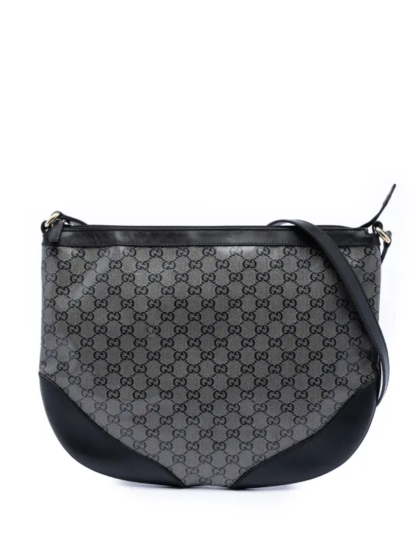 Gucci Pre-Owned 2016-2026 GGクリスタル ショルダーバッグ | グレー