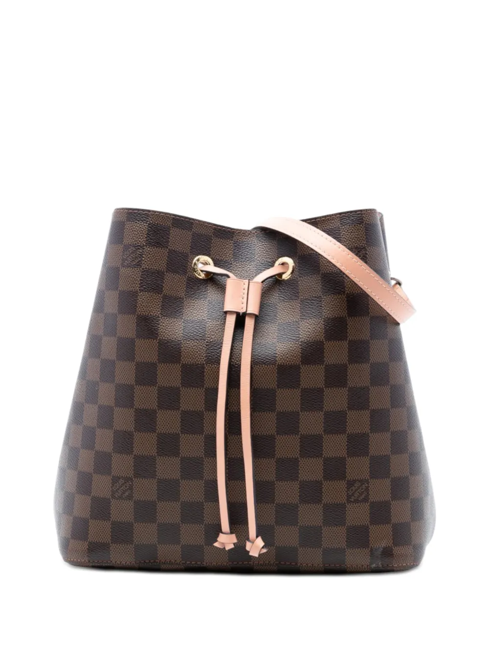 Louis Vuitton Pre-Owned 2020 Damier Ebene NeoNoe MM bucket bag - Braun