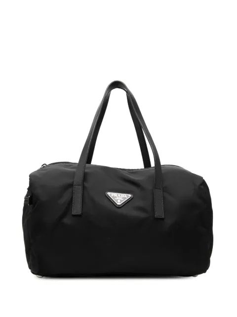 Prada Pre-Owned 2013-2025 Tessuto boston bag