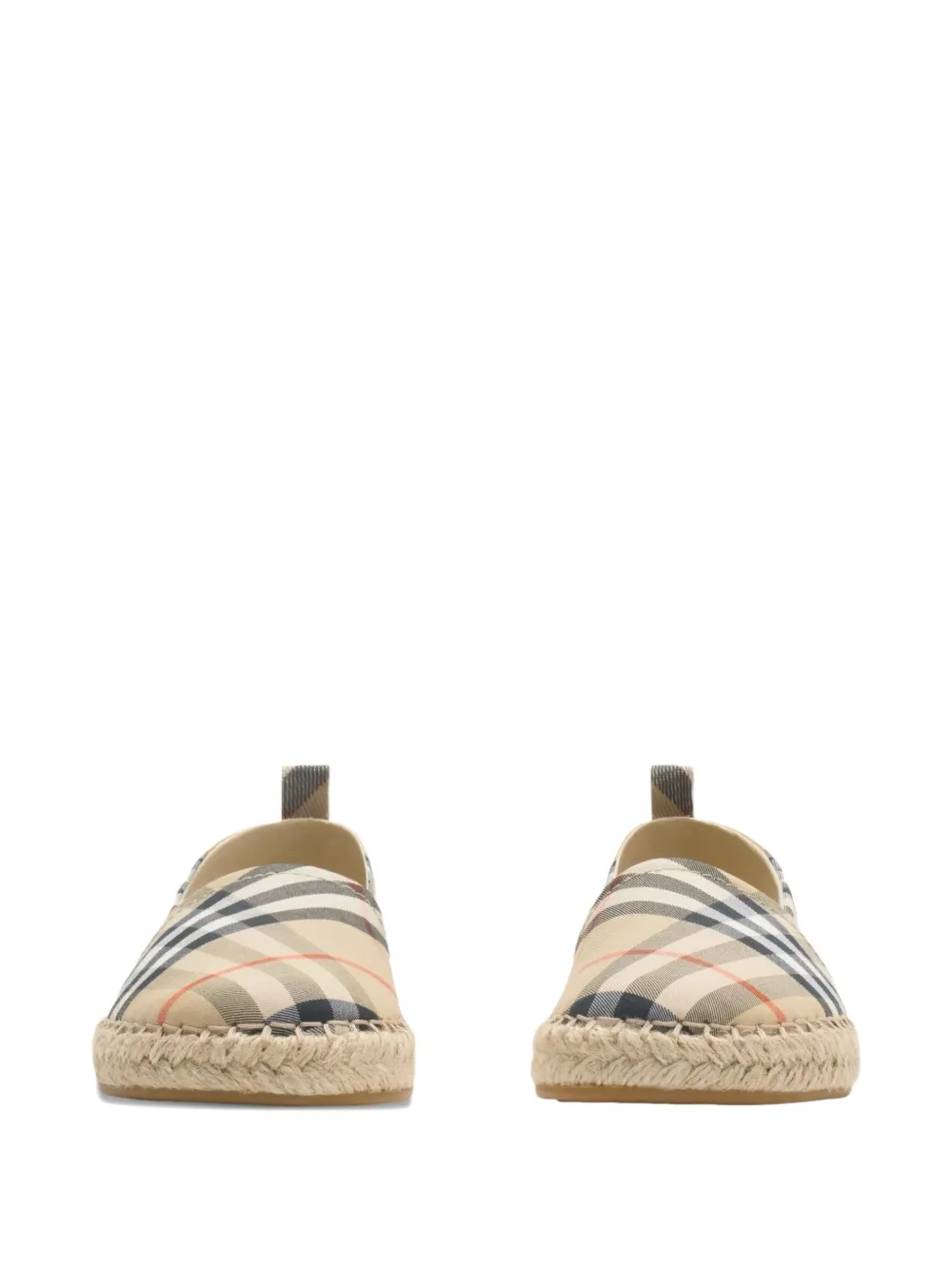 Burberry Kids check espadrilles Beige