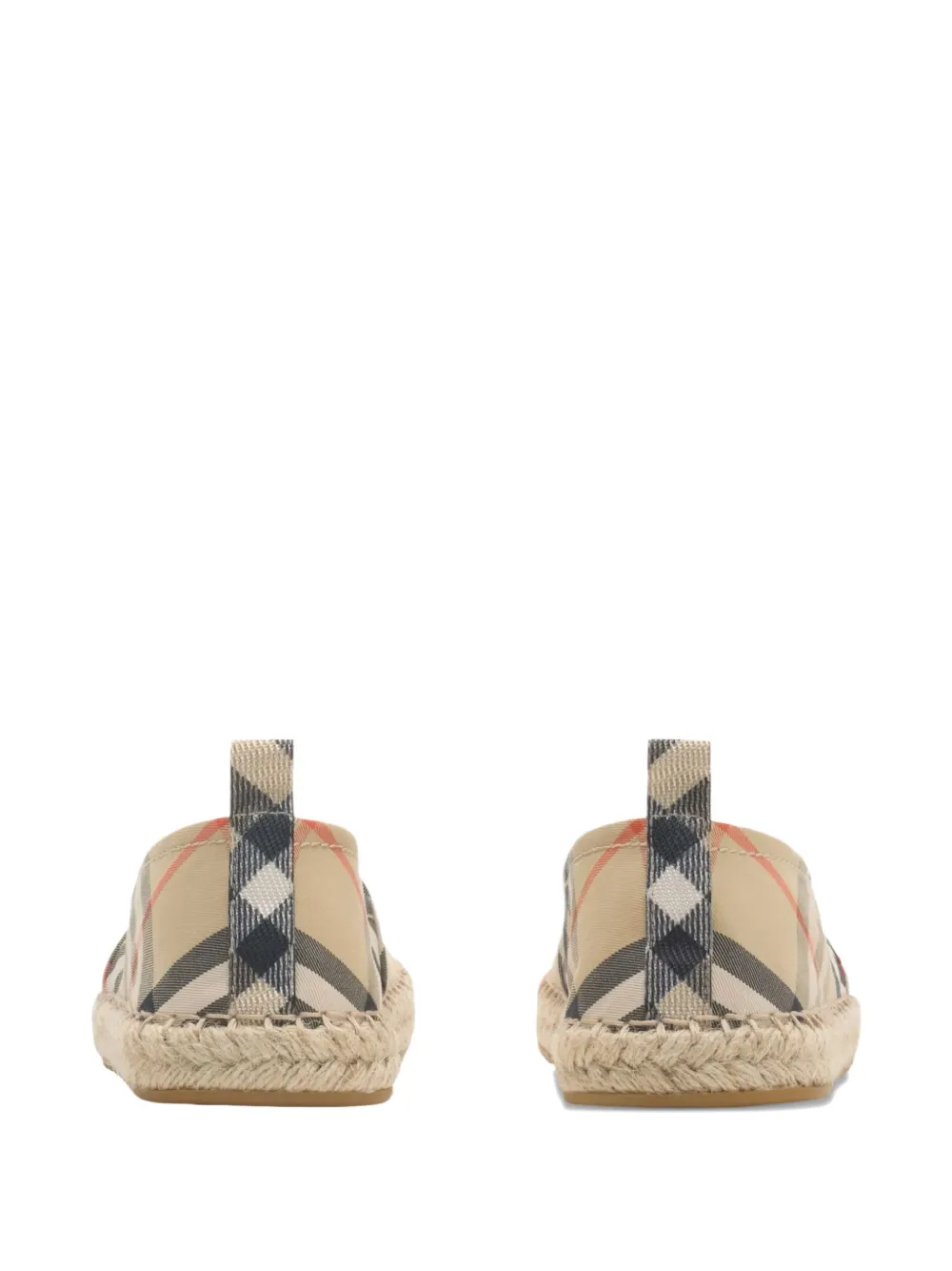 Burberry Kids check espadrilles Beige