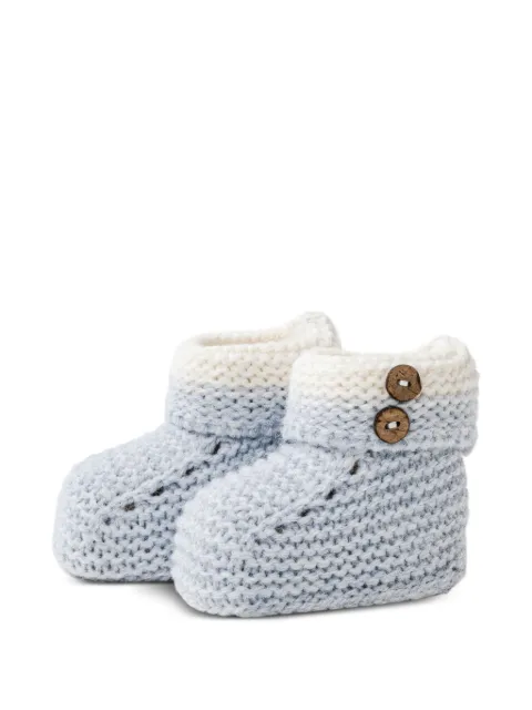 Andywawa button-embellished knitted boots
