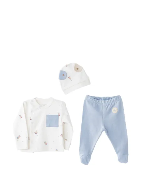 Andywawa Bear Cub pyjama set (set of three)