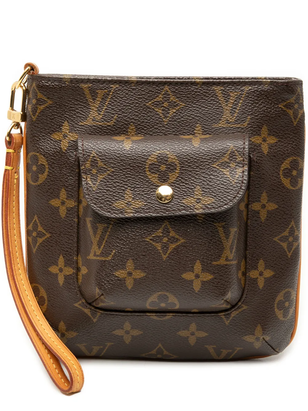 Louis Vuitton Pre-Owned 2009 Monogram Partition clutch bag - Marrone