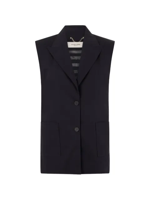 Golden Goose sleeveless notched-lapels gilet