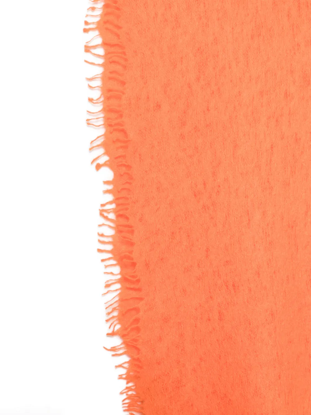  Mouleta Fular Con Bordes Deshilachados - Naranja 