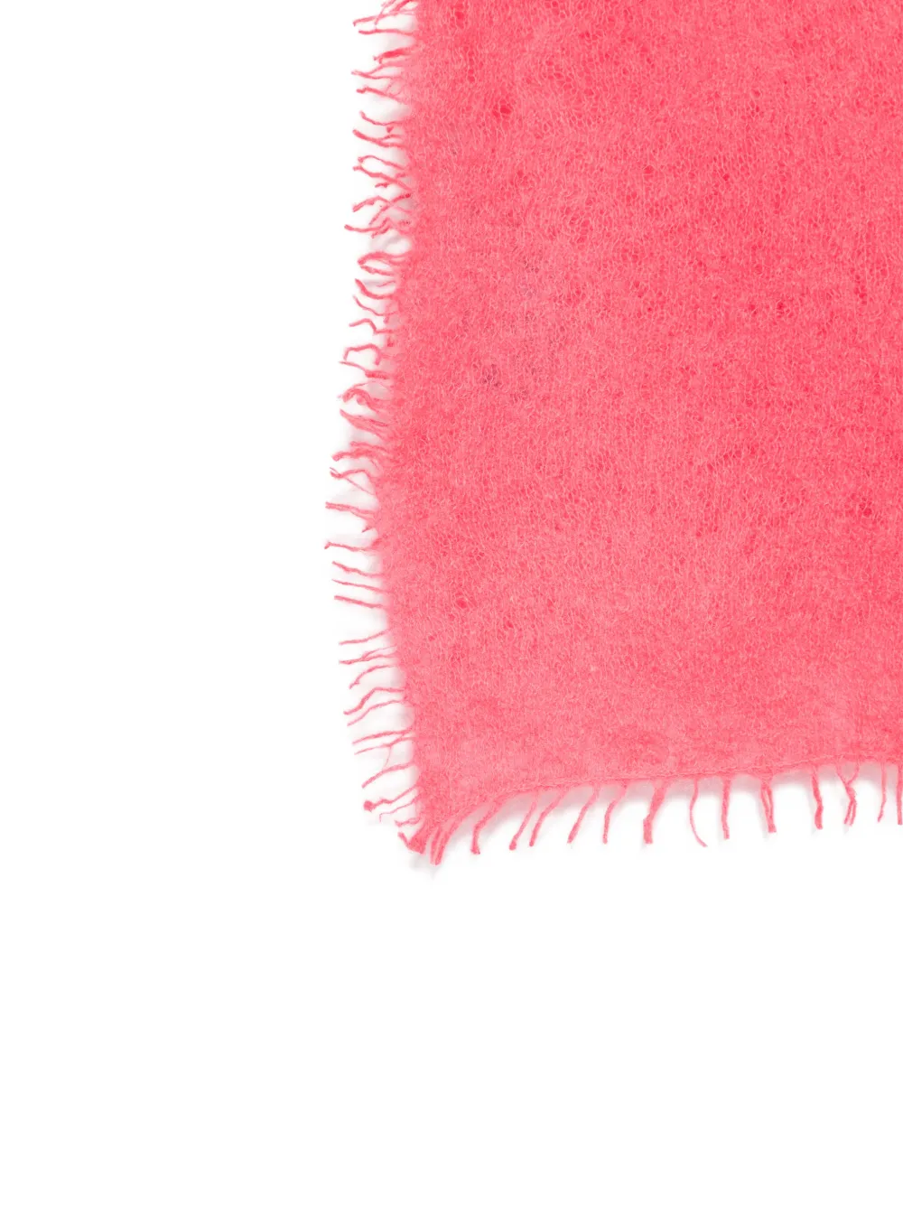  Mouleta Fular Con Bordes Deshilachados - Rosa 