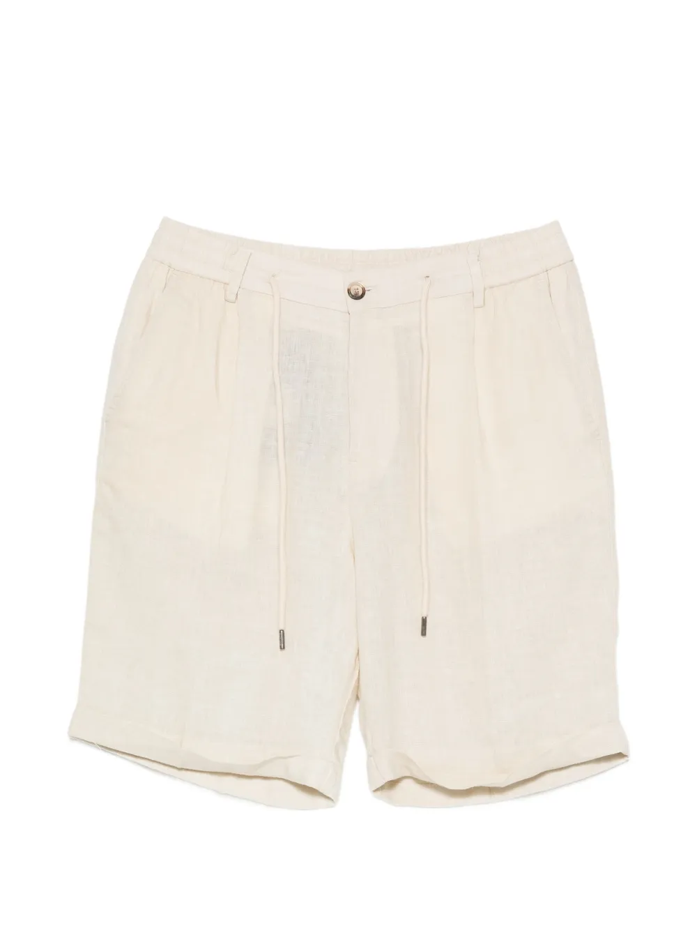 OUTFIT drawstring turned-up shorts - Toni neutri