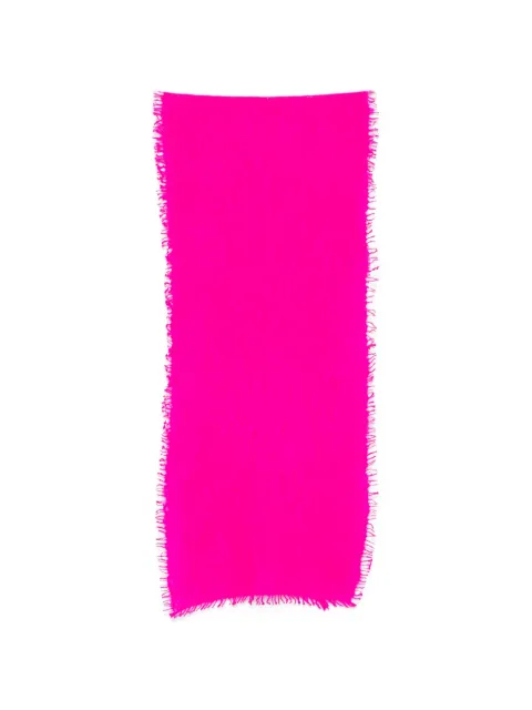 MOULETA frayed-edge scarf