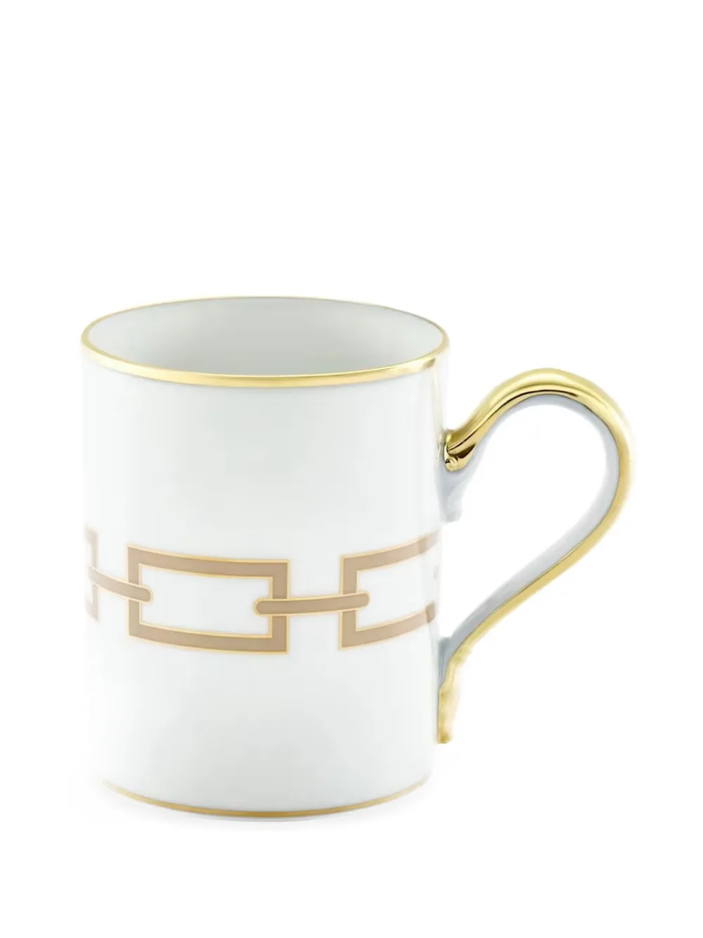 GINORI 1735 Catene chain-link mug - Bianco
