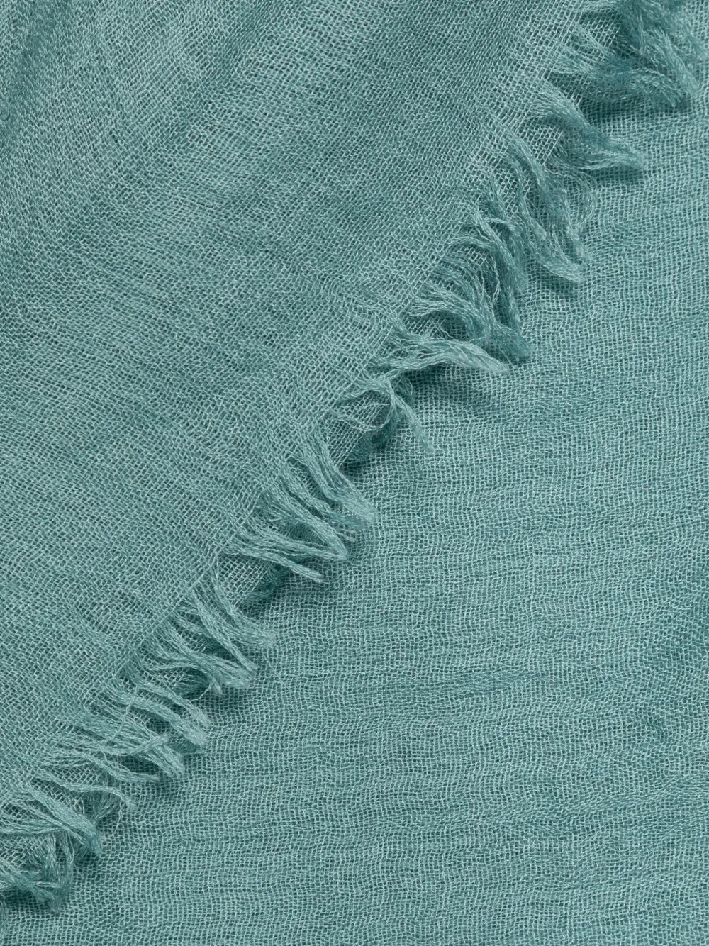 Pin1876 Fular Con Bordes Deshilachados - Azul 