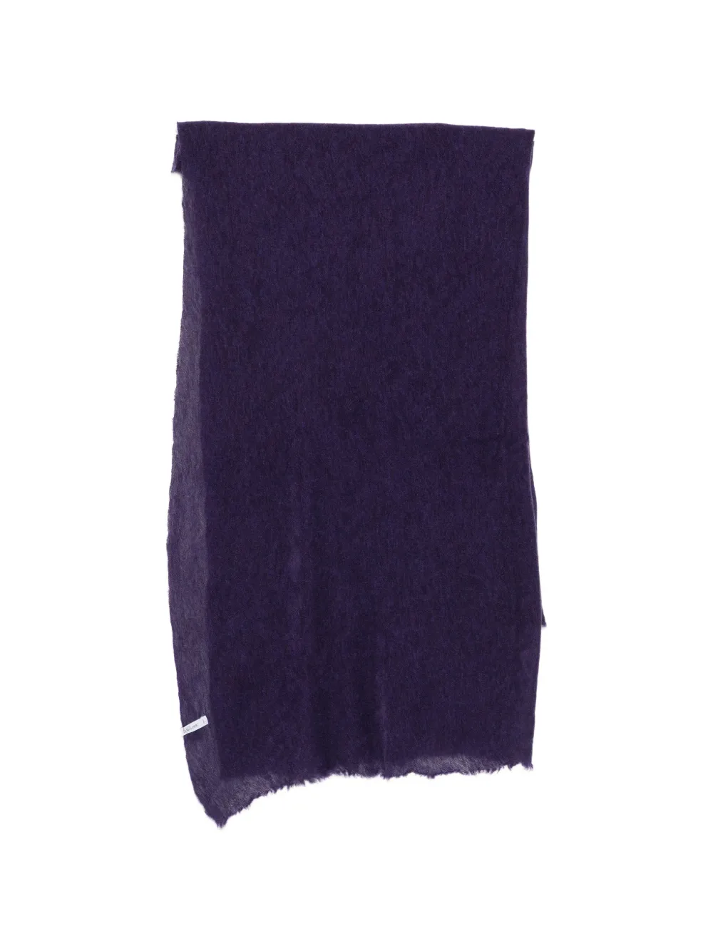 PIN1876 frayed-edge scarf - Violett